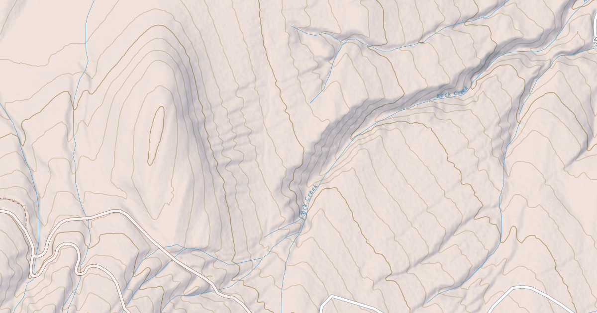 Map preview of USFS Motor Vehicle Use Map Roads {87EE2153-180D-4469-B507-B8C59448F173}