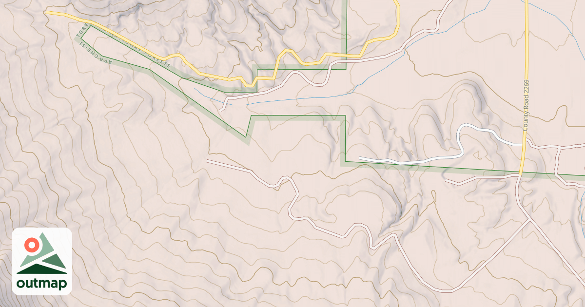 Map of AUGER TS.