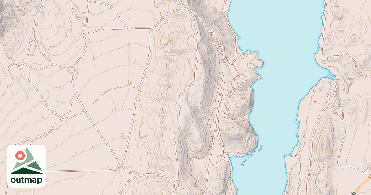 Map of BLM National GTLF Public Motorized Roads 4391c491-fd0d-4145-8244-eba33ee25ea1