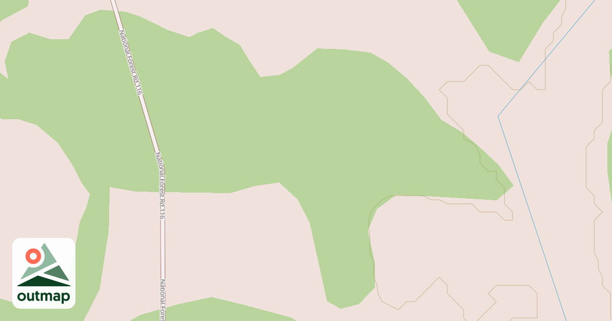 Map of USFS Motor Vehicle Use Map Roads {44AA3FE7-A34C-4972-82B6-C675943DF475}