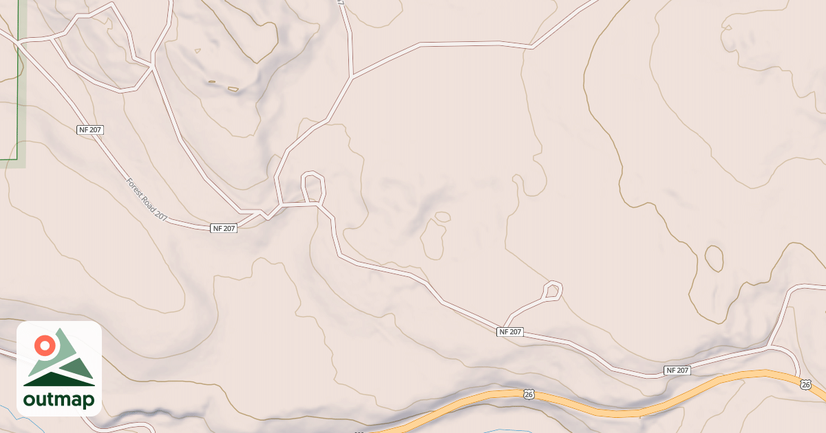 Map of NO ACCESS NEEDED PAST 1.1764
