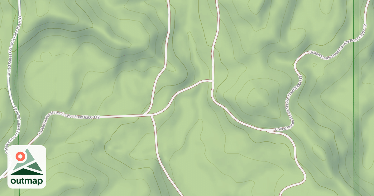 Map of SLICK ROCK ROAD