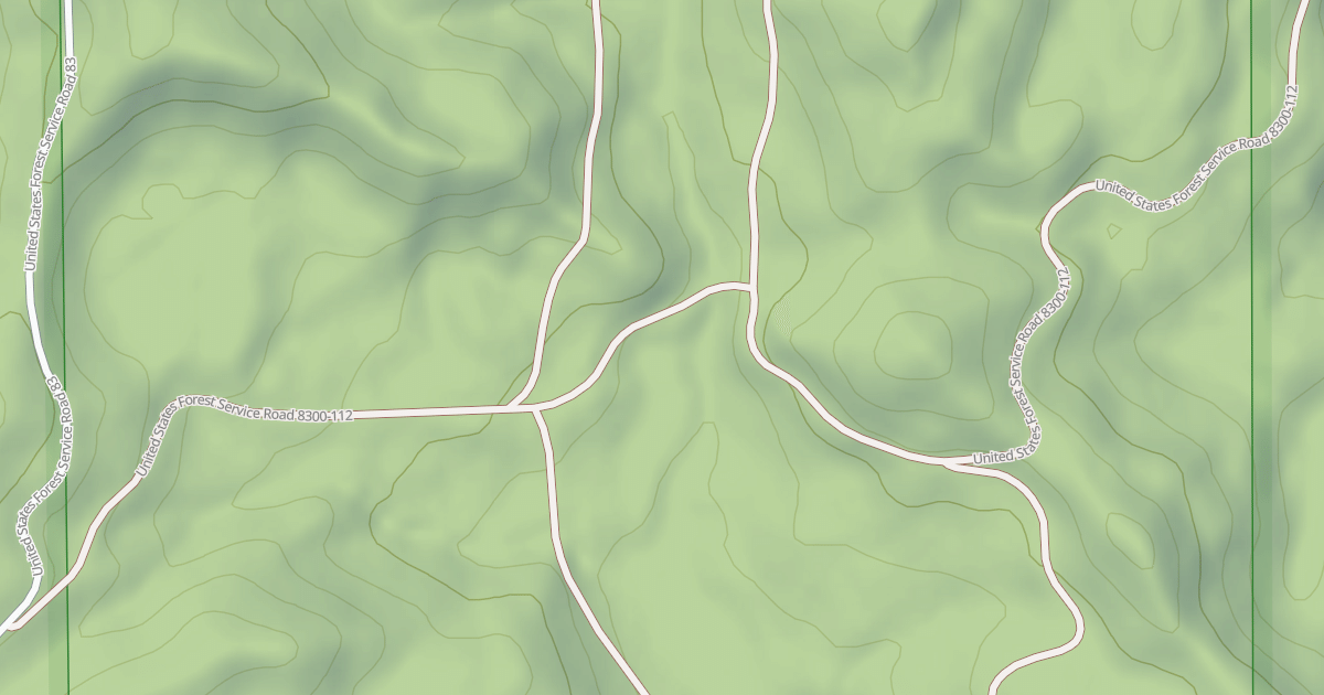 Map preview of SLICK ROCK ROAD