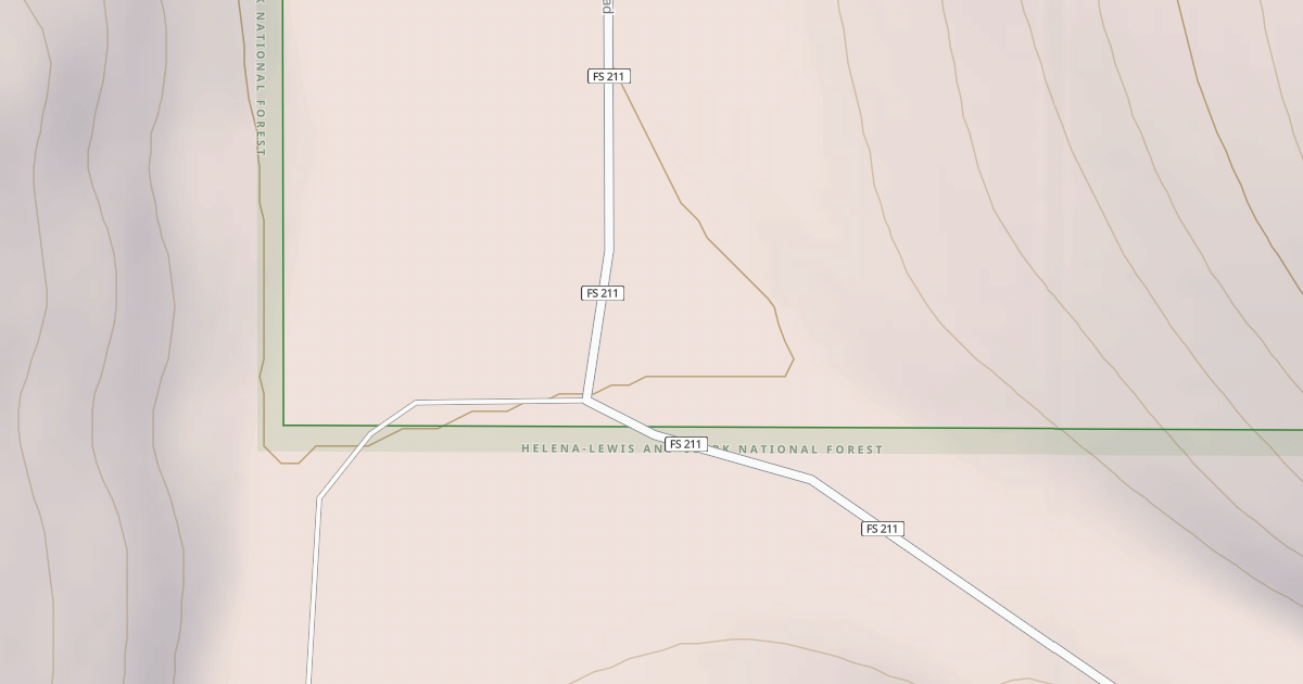 Map preview of FOURMILE