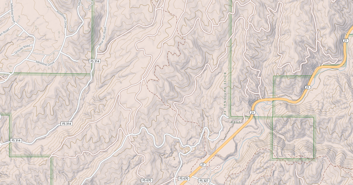 Map preview of FRANER CANAL