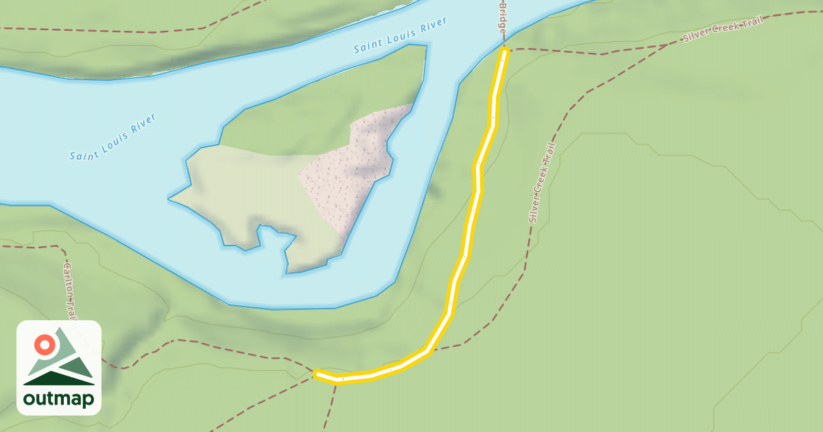 Map of Carlton Trail