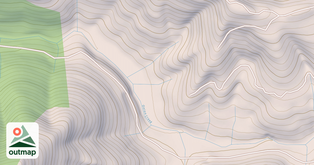 Map of ONION CREEK RIDGE