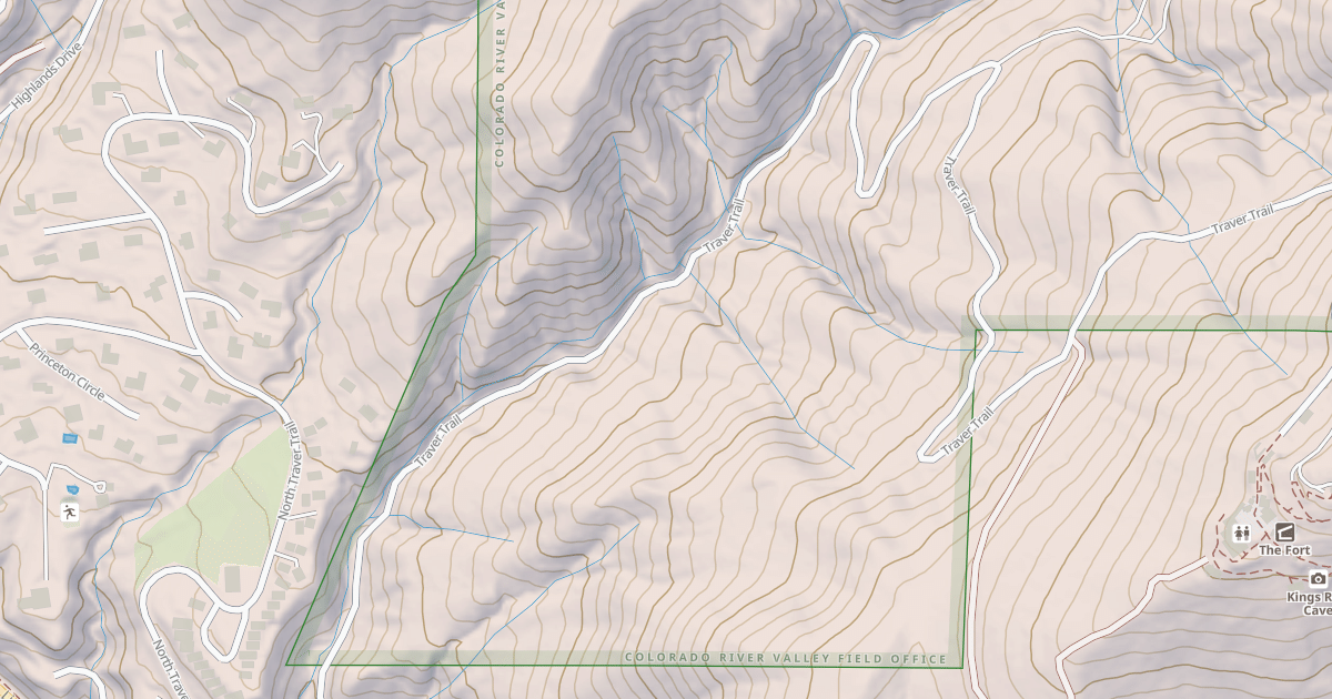 Map preview of BLM National GTLF Public Motorized Roads daa65146-5664-4c02-8d9e-dc980254d81e