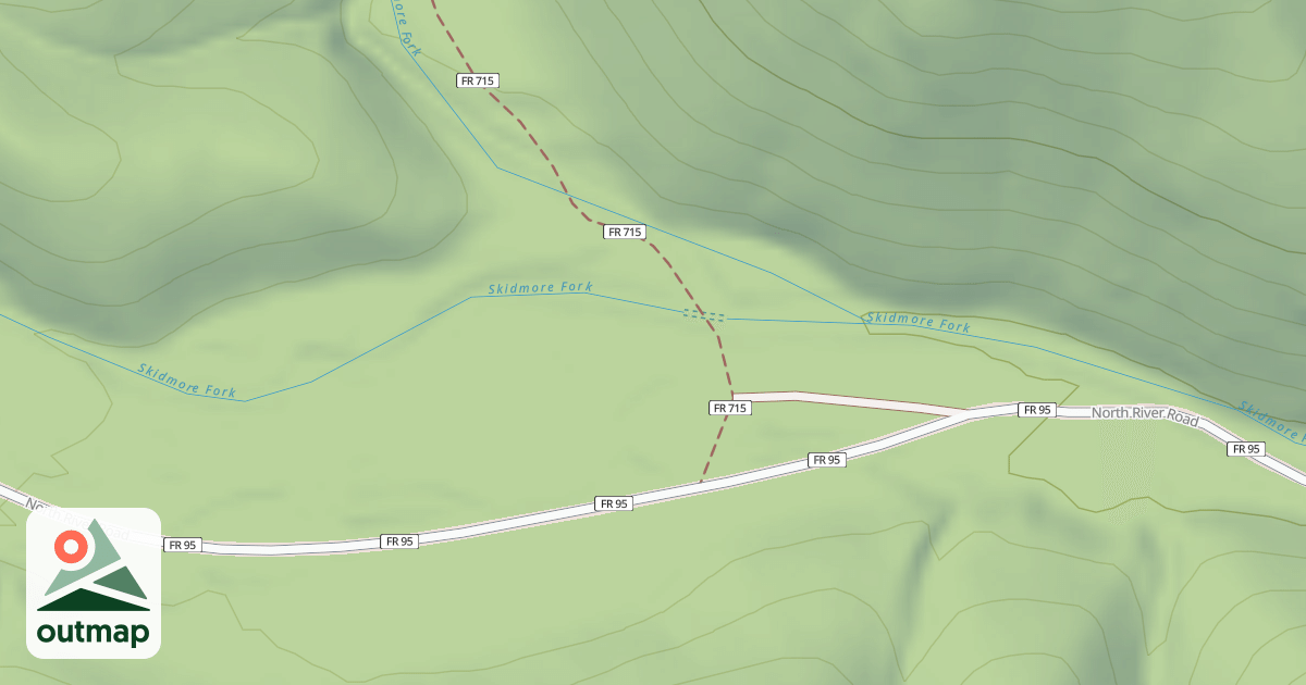 Map of DUMPSTER ROAD