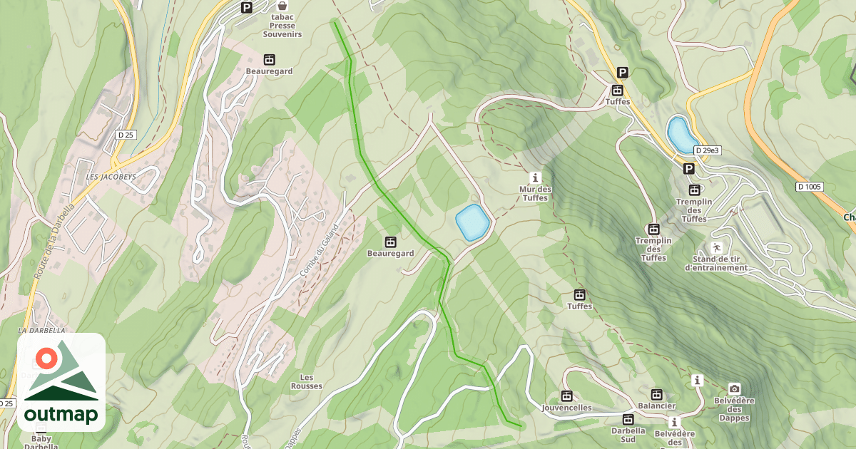 Map of Beauregard
