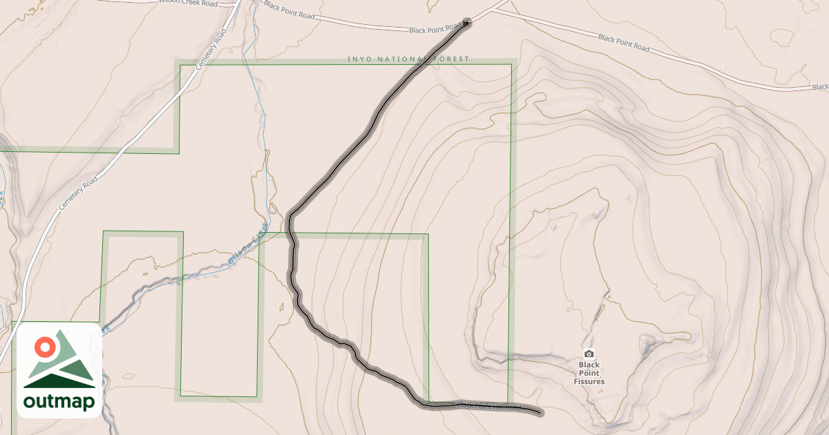 Map of Black Point Hill Road