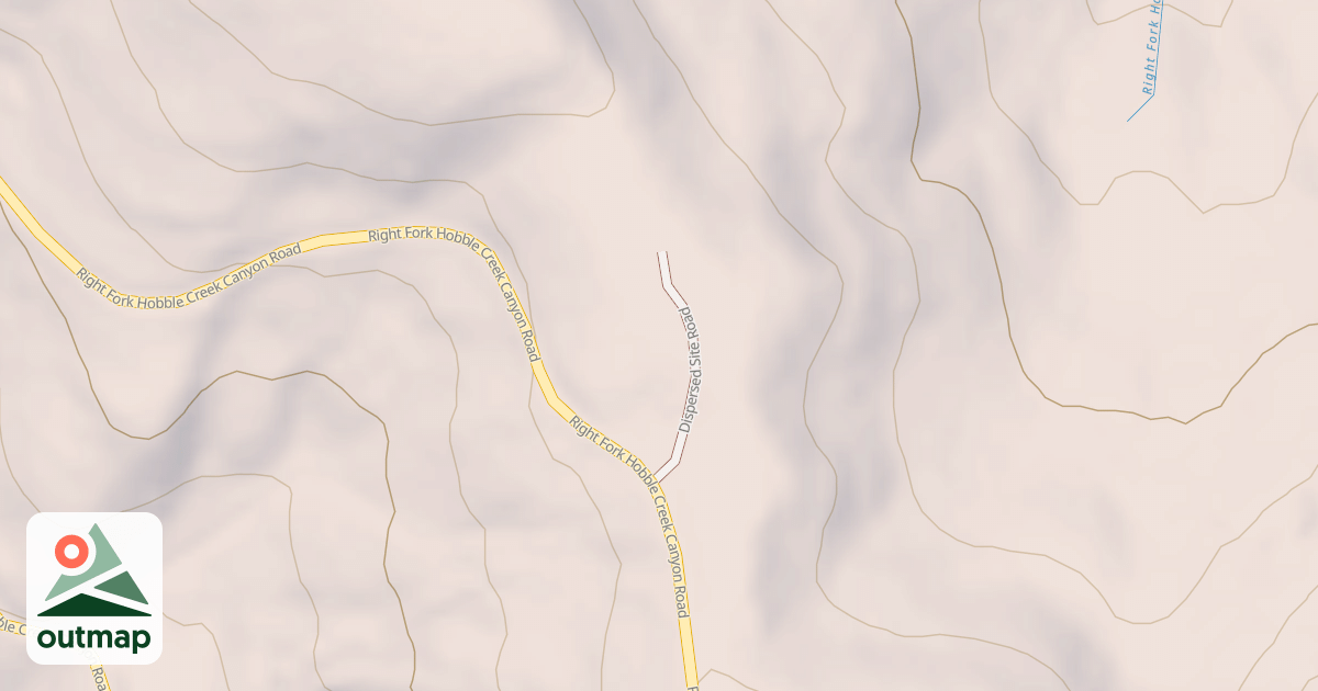 Map of DISPERSED SITE
