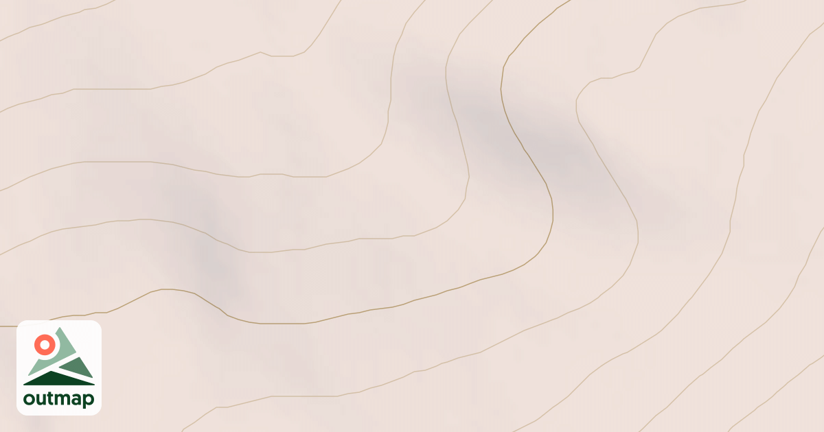 Map of East Fork Chulitna