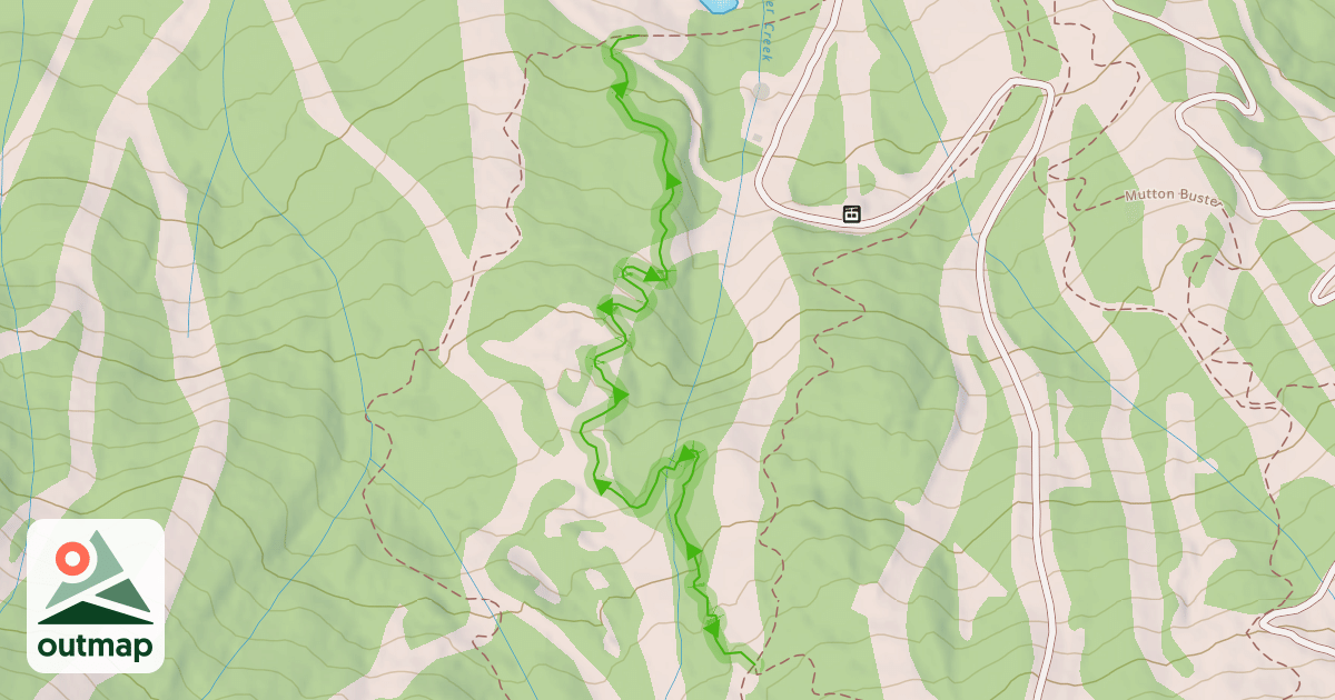 Map of Lower Ramble On