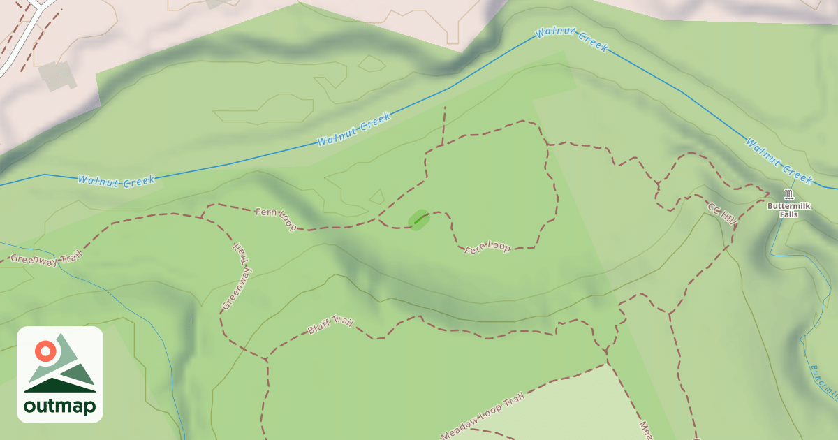 Map of Fern Loop