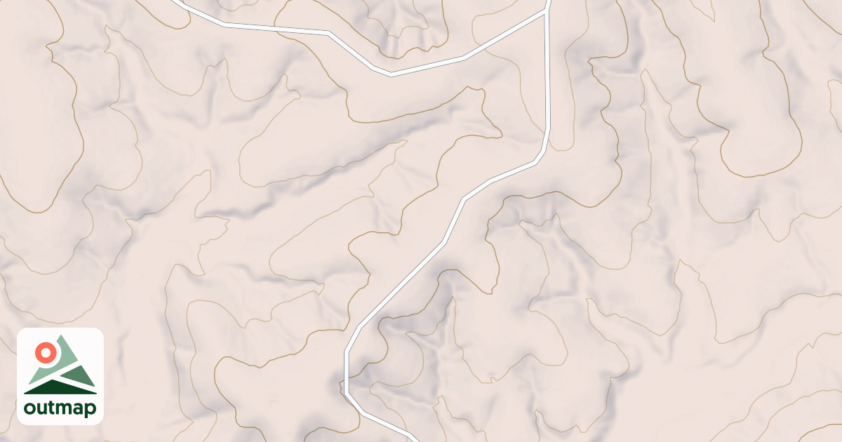 Map of PINE UNION SPUR B