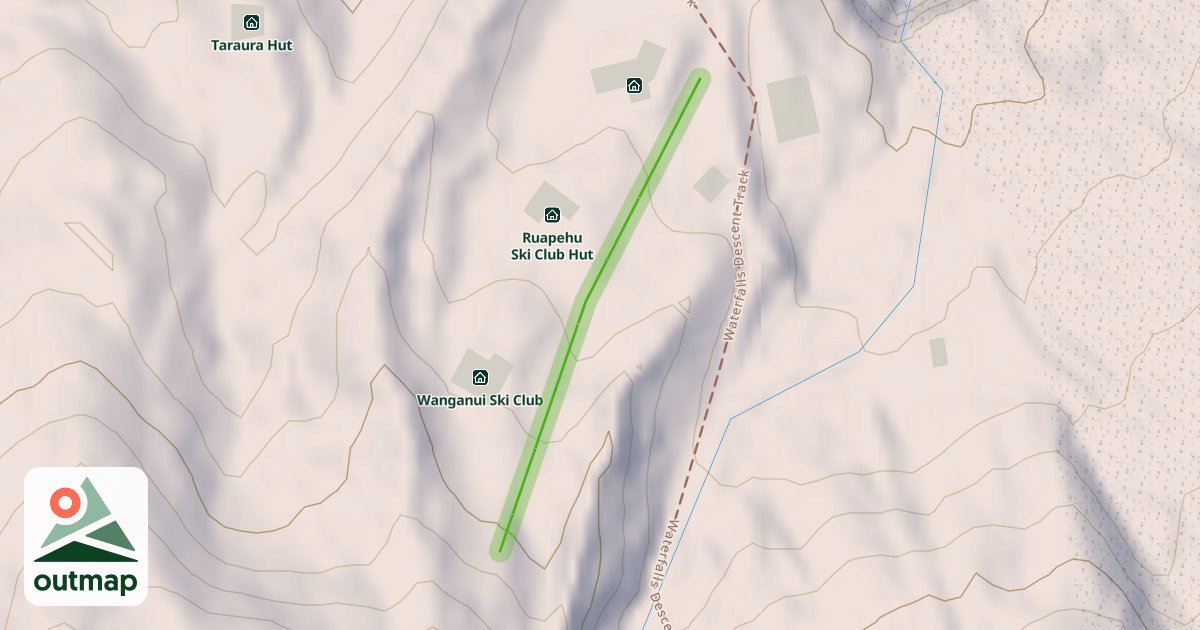 Map of Hut Flat 2