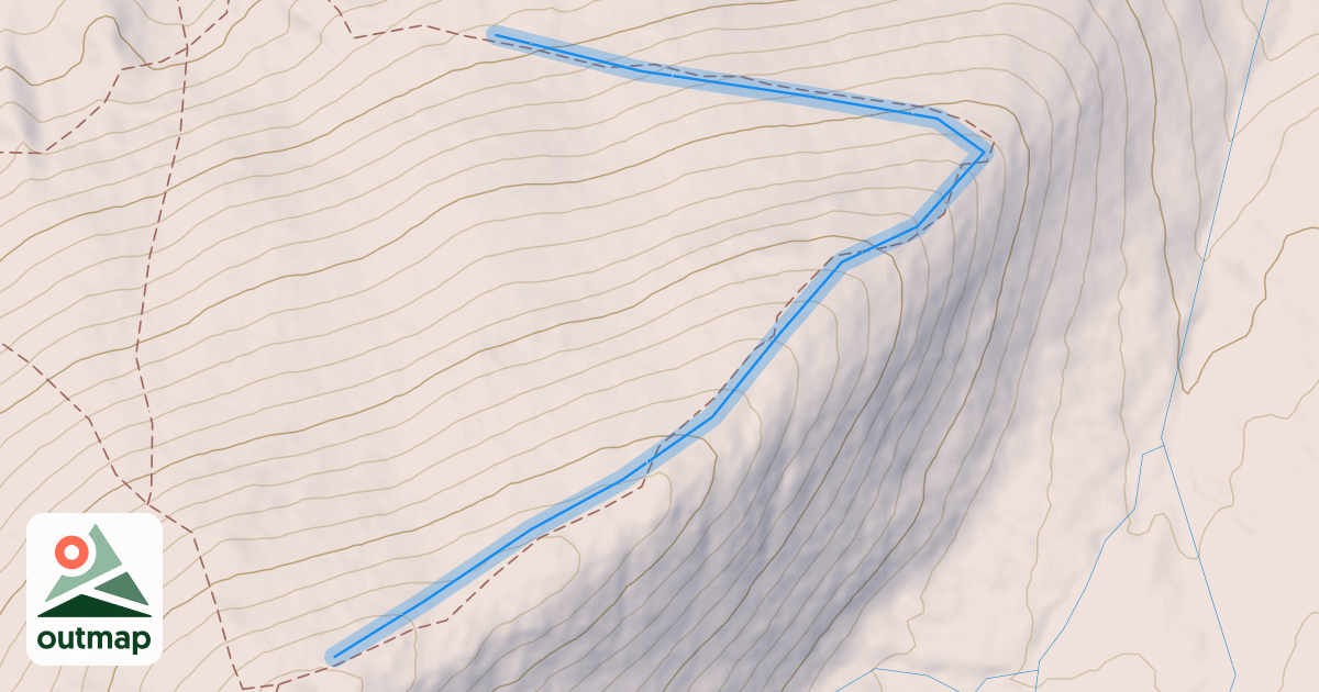 Map of Ridge Run