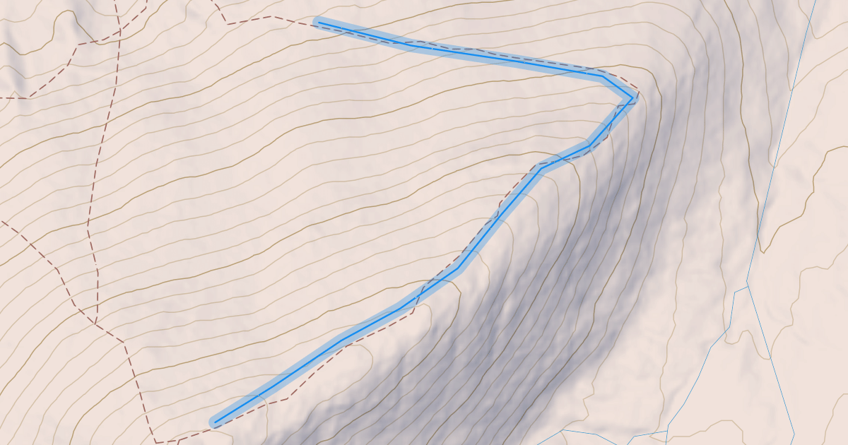 Map preview of Ridge Run
