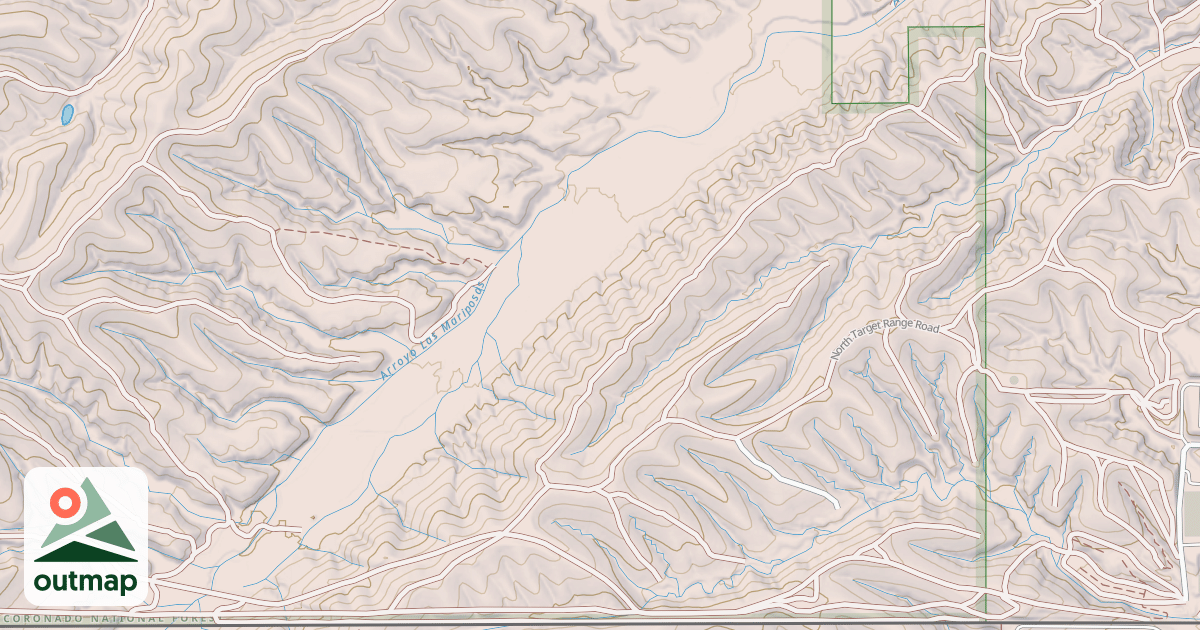 Map of MARIPOSA LOOP