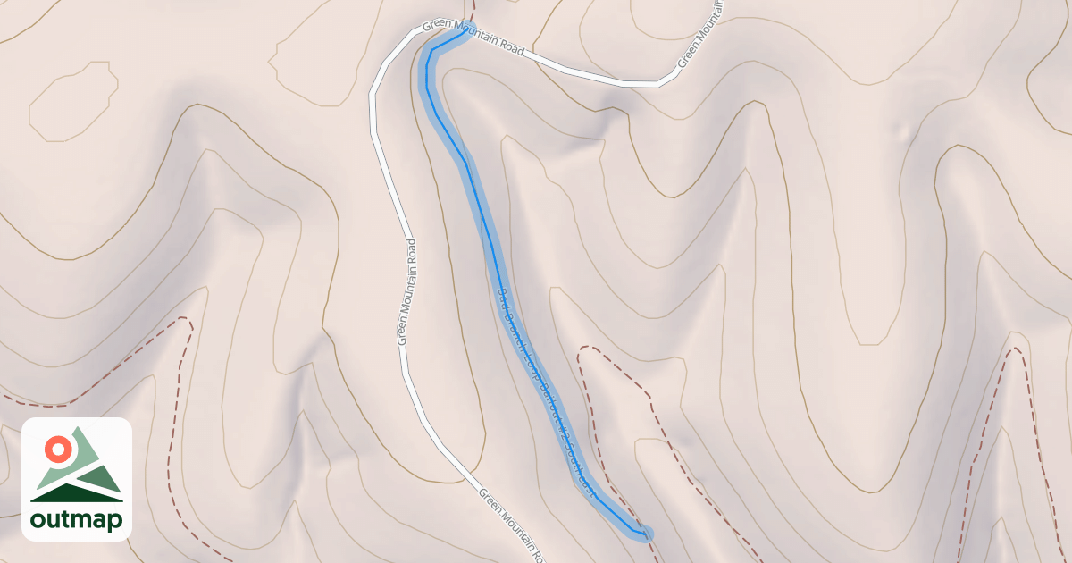 Map of Bad Branch Bailout 2