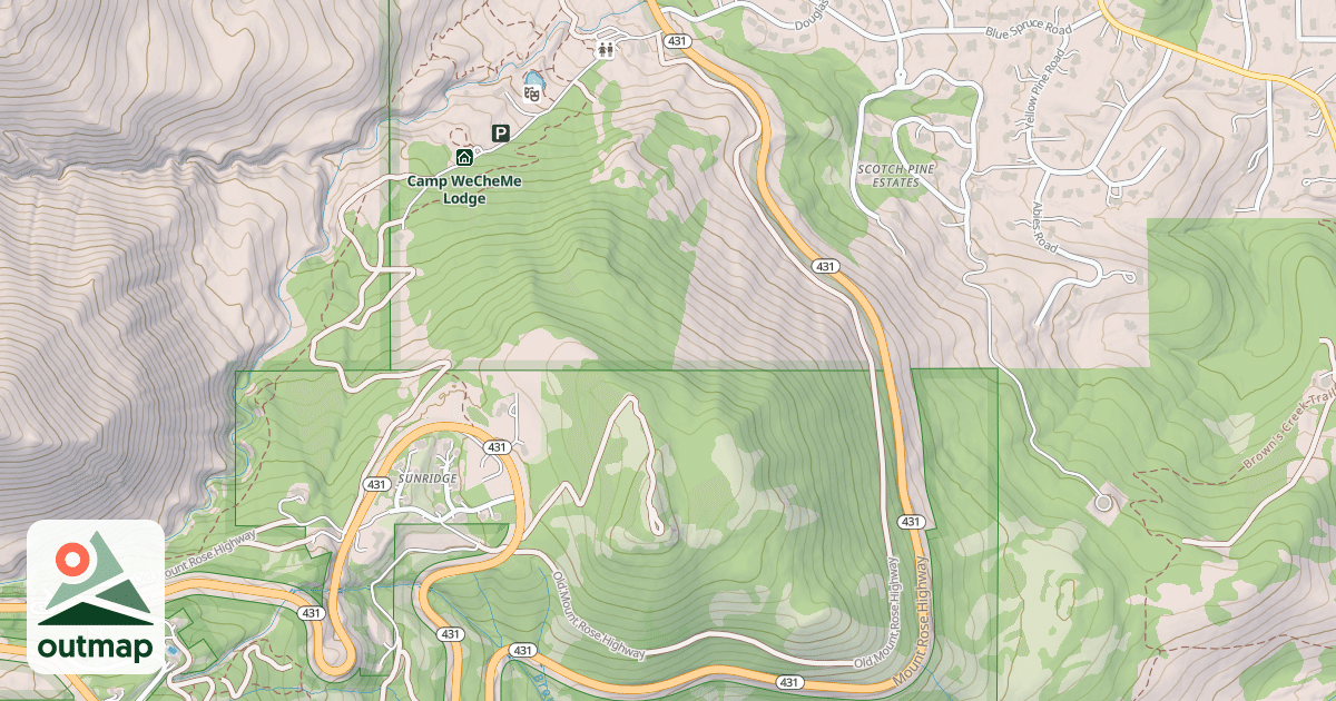 Map of INCLINE ROAD