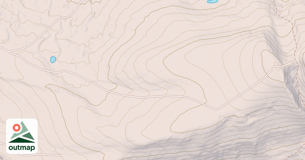 Map of GUNSIGHT PASS