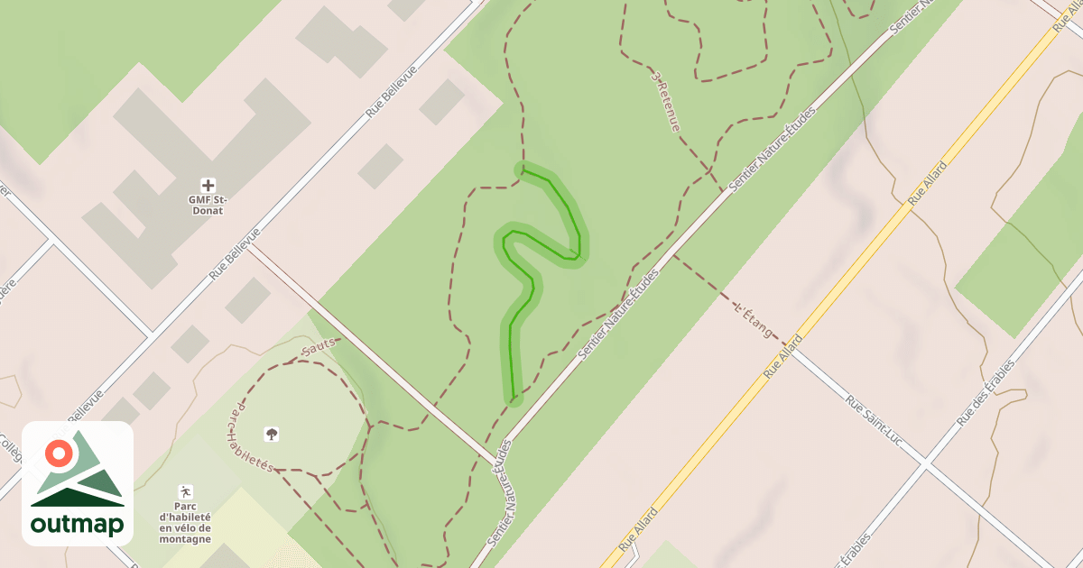 Map of 2 P'tite tannante