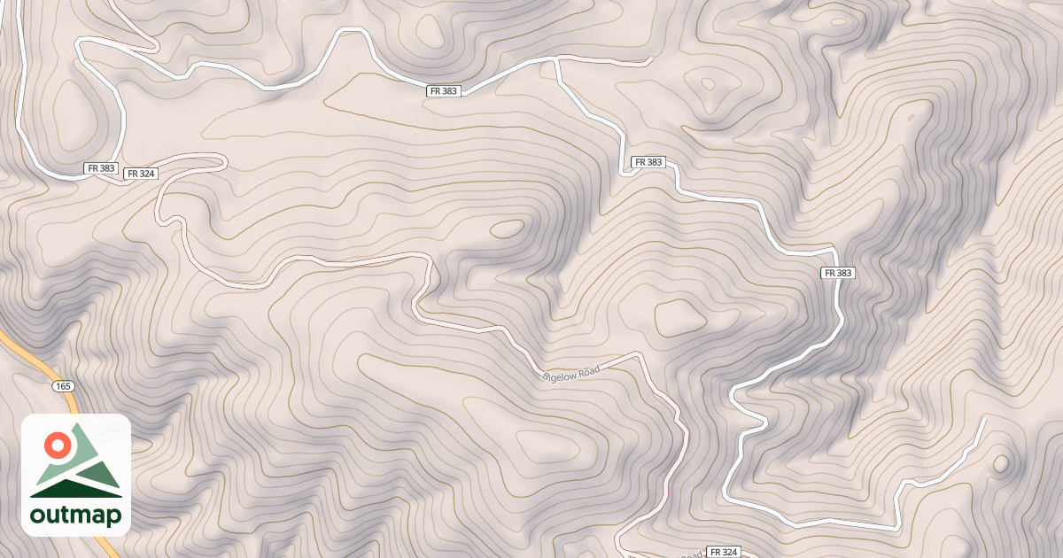 Map of DITCH CREEK