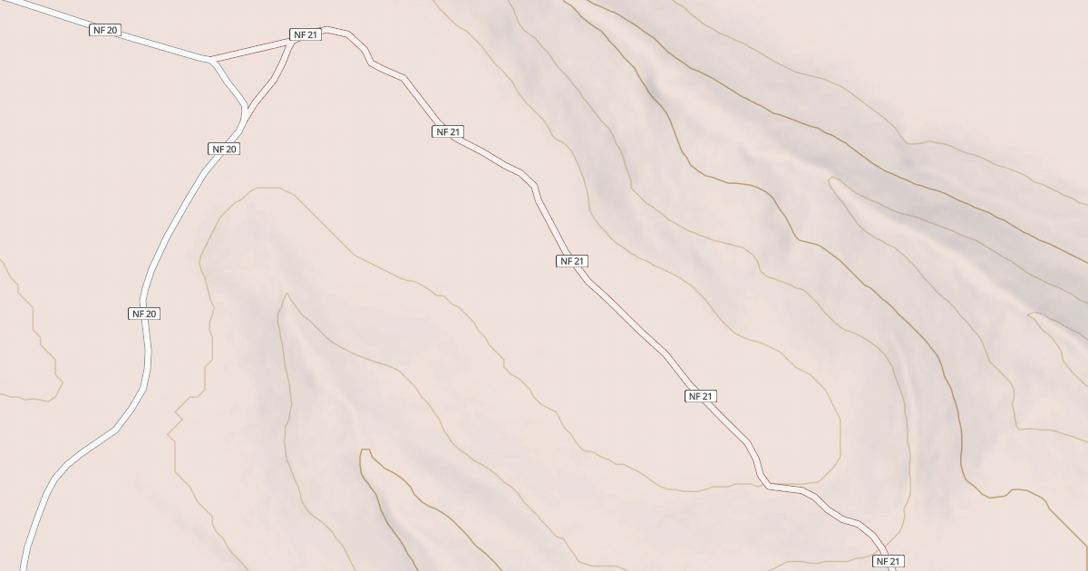 Map preview of USFS Motor Vehicle Use Map Roads {11AC7A08-4506-46C9-981E-9CD85D0AEC91}