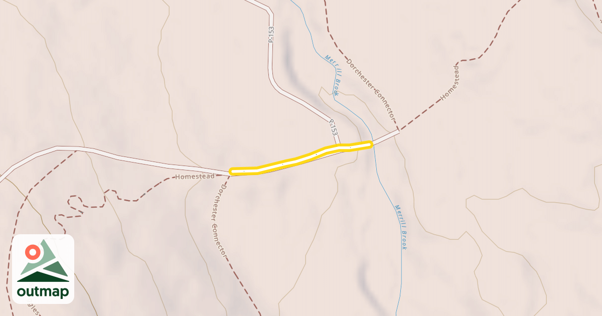 Map of Homestead