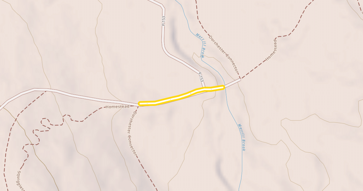 Map preview of Homestead