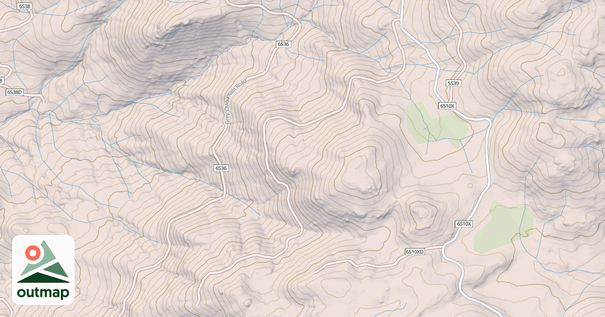 Map of BEASORE LOOP C SPUR