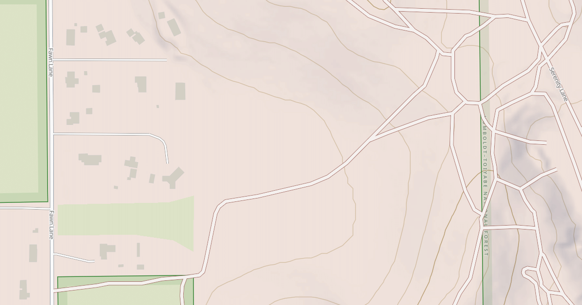 Map preview of SADDLE ROAD SPUR A