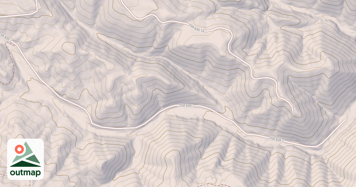 Map of Sundance Ogden Creek
