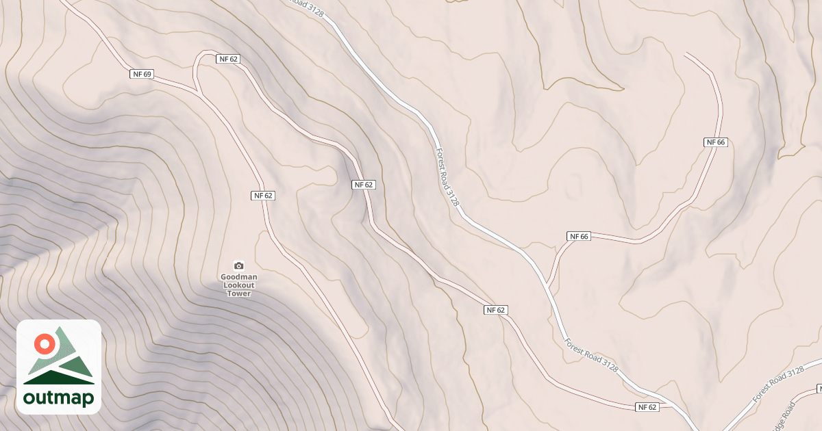 Map of USFS Motor Vehicle Use Map Roads {5FC36CE3-AF6D-4E02-807D-43CE704454F4}