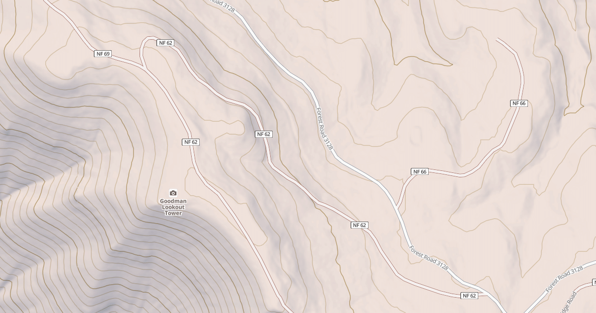 Map preview of USFS Motor Vehicle Use Map Roads {5FC36CE3-AF6D-4E02-807D-43CE704454F4}