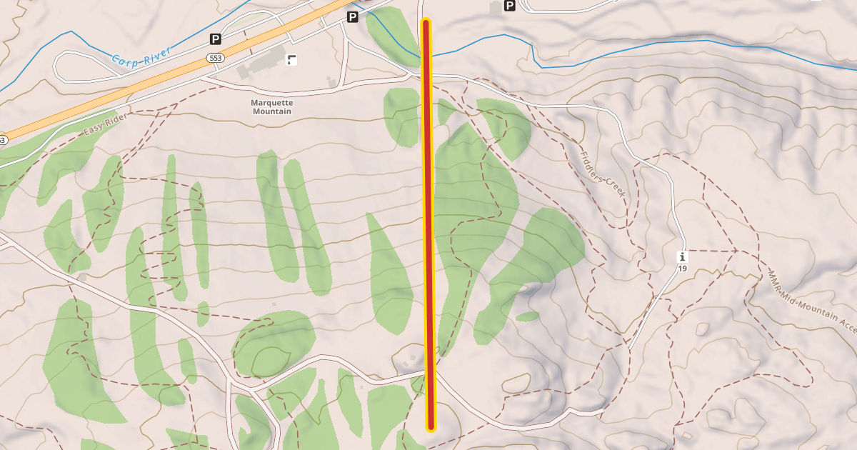 Map preview of River Lift
