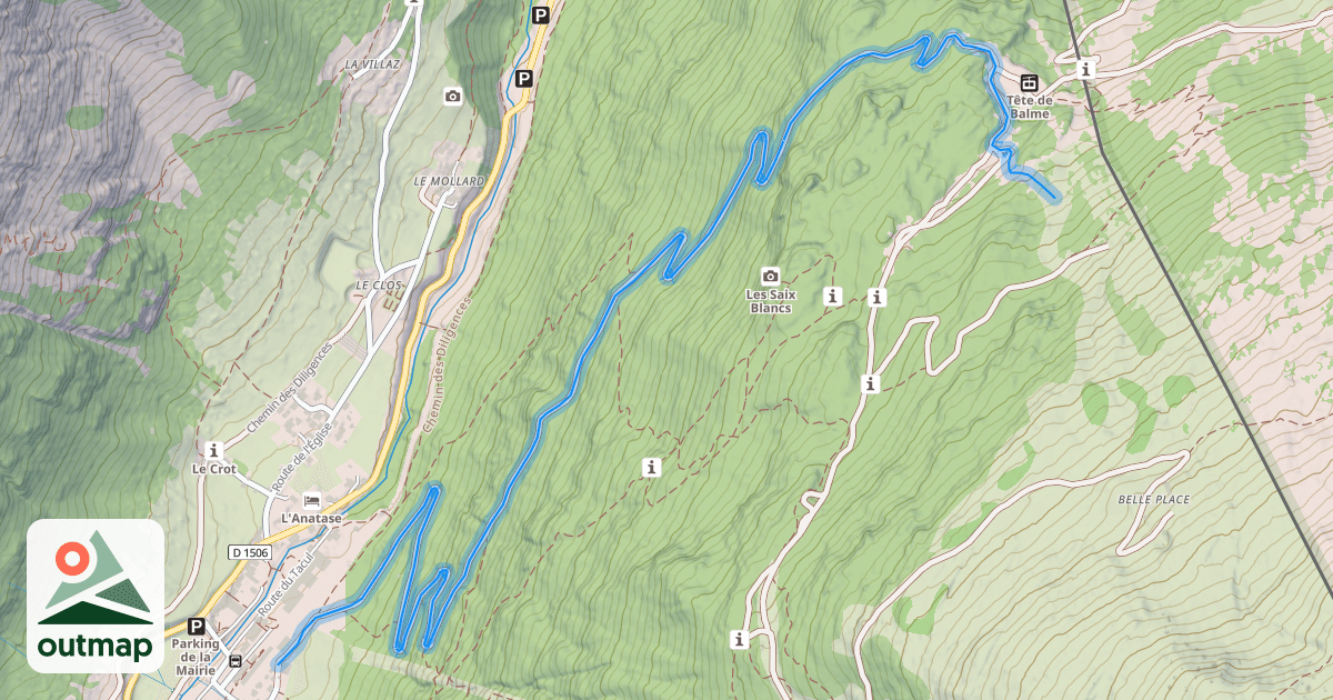 Map of Belle Place Bas