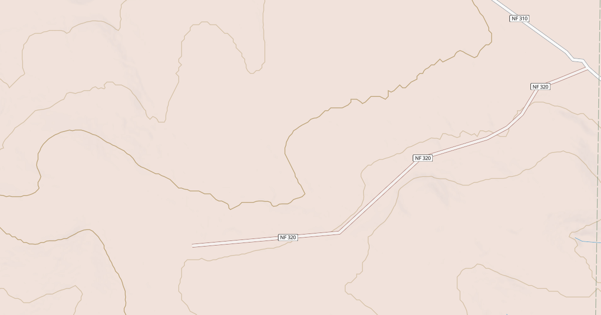 Map preview of USFS National Forest System Roads {7B299123-7418-4584-B583-D00EEF0F98A3}