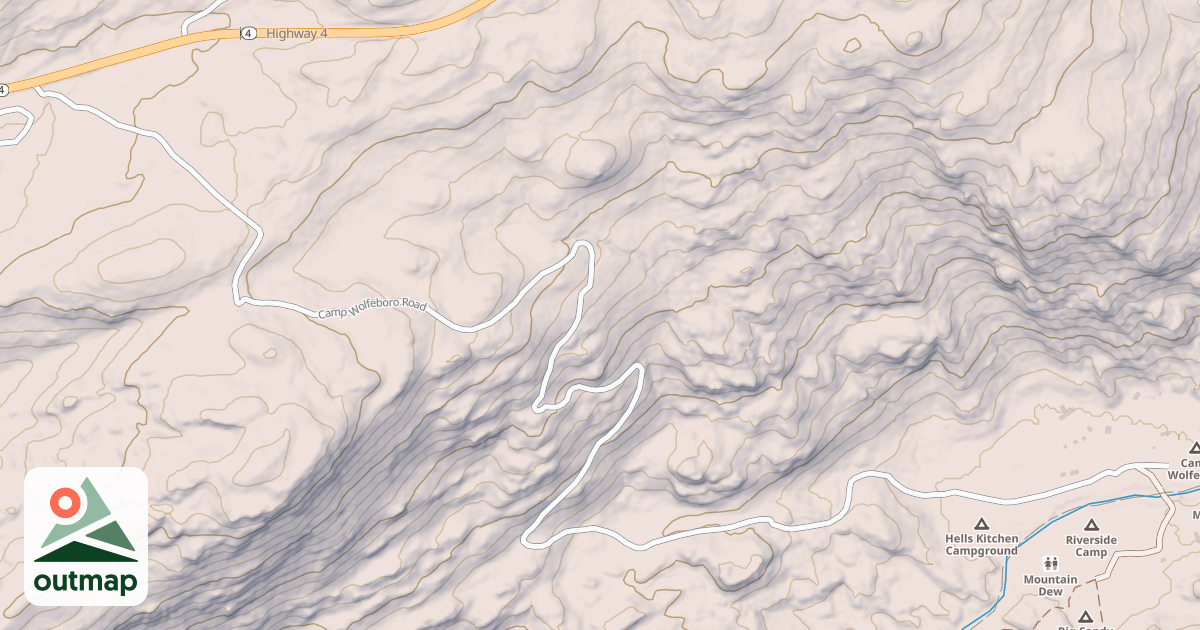 Map of USFS Motor Vehicle Use Map Roads {EDC93AD9-EBED-43FC-808D-B7A788D7C530}