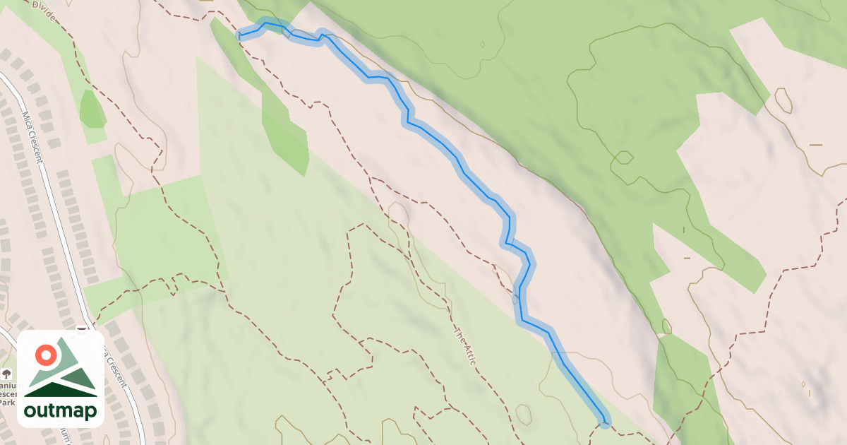 Map of Alternate Entrance and Exit