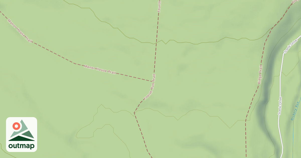Map of Hickory Run State Park Trails