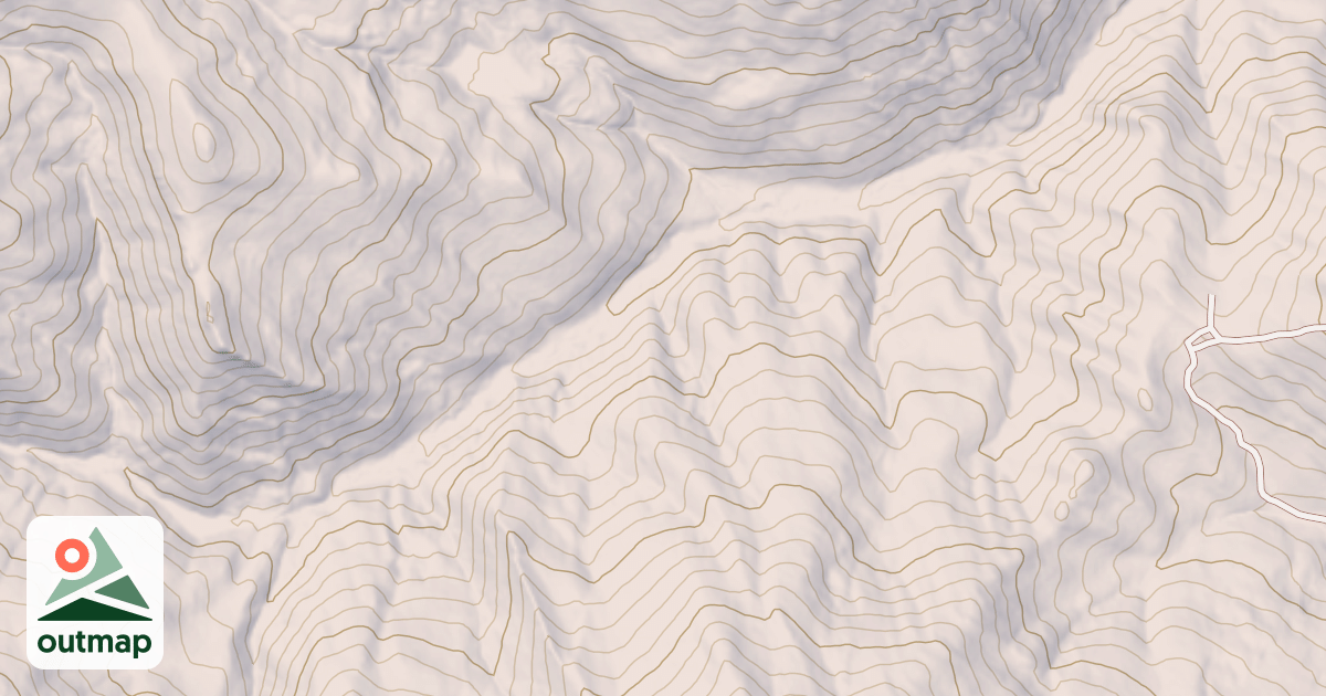 Map of Pritchard Creek