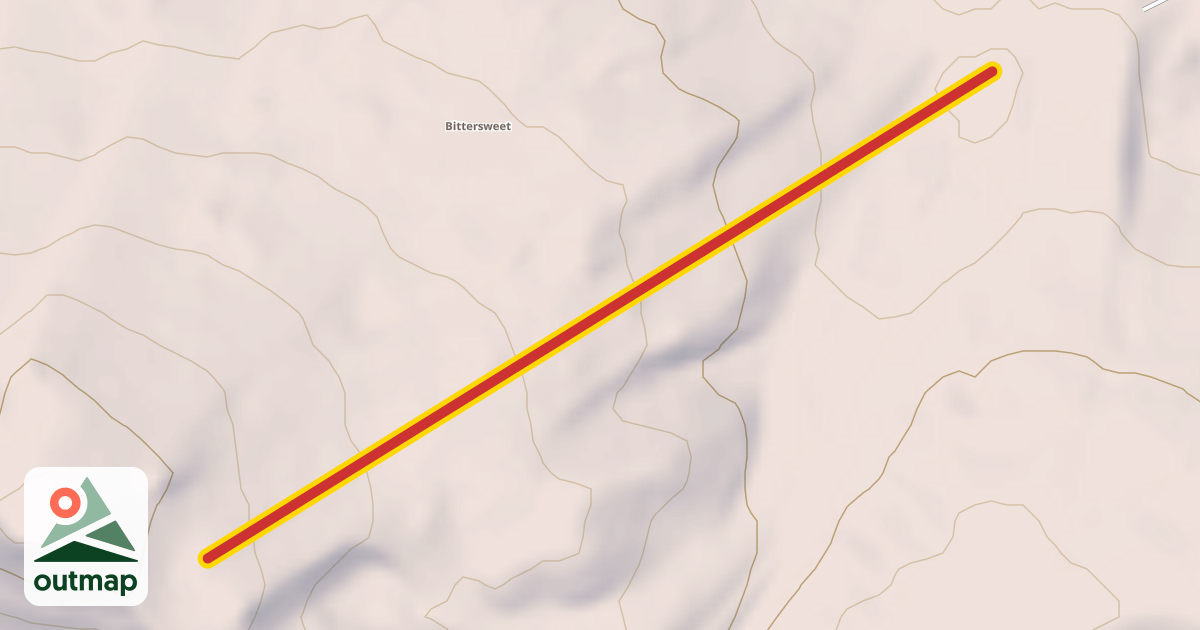Map of Chickory Lift