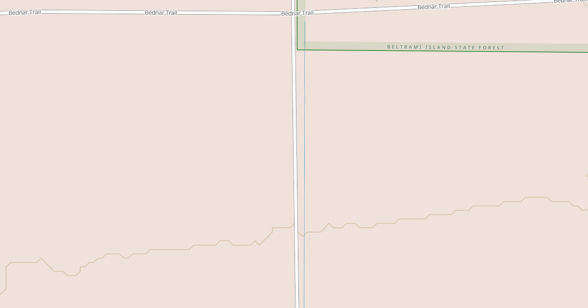 Map preview of Warroad/Roseau Trails