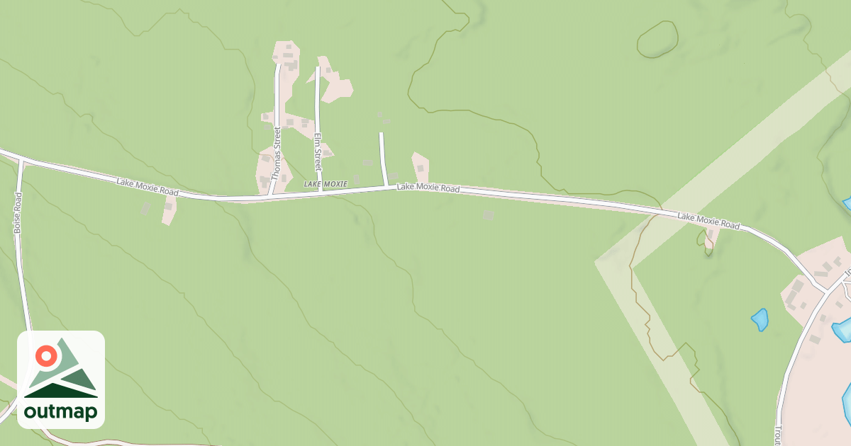 Map of Maine Statewide ATV Trails 241