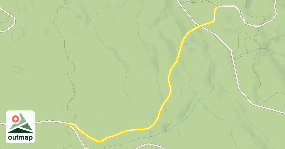 Map of China Ridge Trail