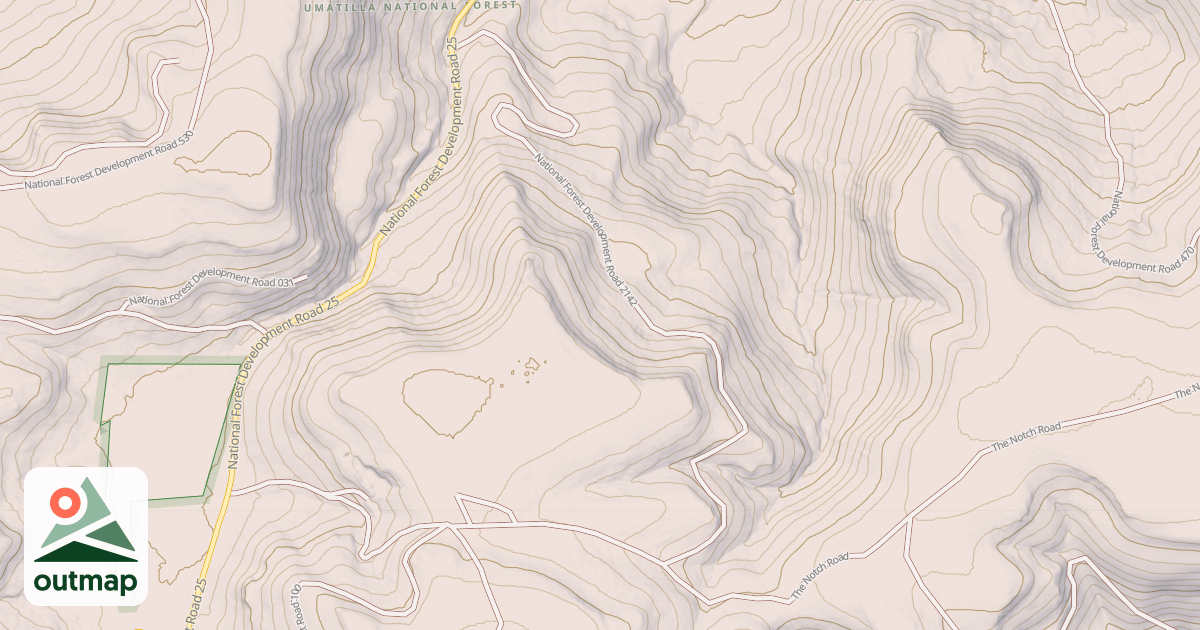 Map of USFS National Forest System Roads {4F64A85A-5077-44D9-8D4F-85B0A6516755}