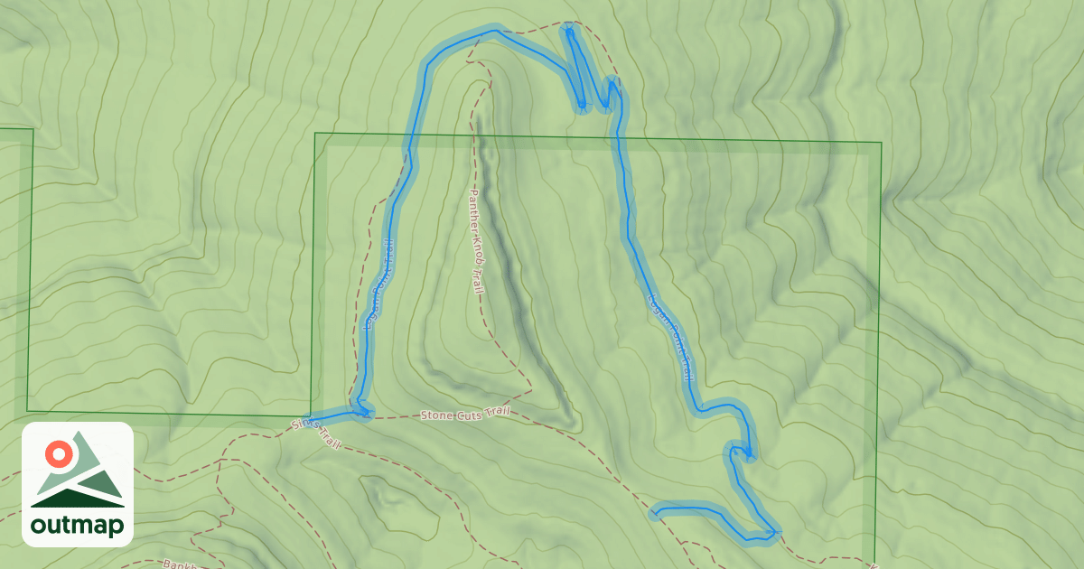 Map of Logan Point Trail